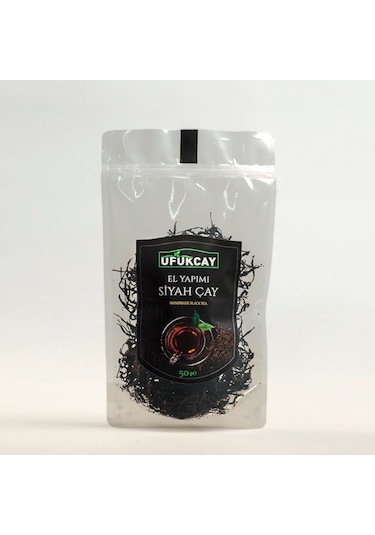Ufukçay El Yapımı Siyah Dökme Çay 50 G