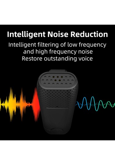 Kosona Kablosuz Lavalier Mikrofon 2.4g - Gürültü Azaltma, 20m Aktarım, Type-c - Canlı Yayın, Ders, Röportaj,短视频 İçin Batarya Dahil