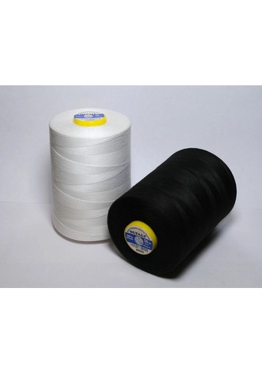 Siyah 2 Li Dikiş Ipliği 36 No 3000m Polyester