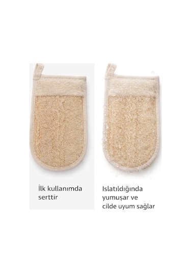 Kabak Lifli Eldiven Battal Vücut Kesesi