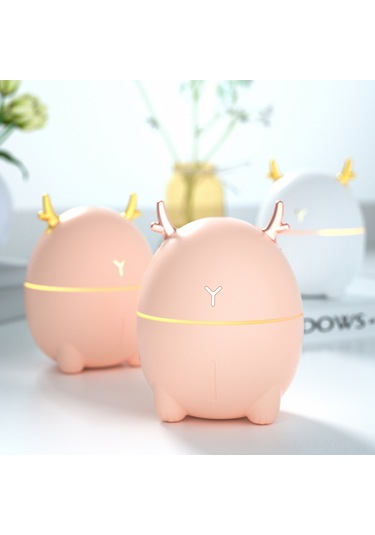 Konesam Ev, Ofis Ve Araç Kullanıma Uygun 200ml Usb Nemlendirici - Otomatik Kapatma Fonksiyonu İle Beyaz Mini Nemleyici