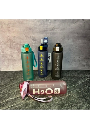 Tohana Fit Polikarbon Matara Suluk 1 Litre ŞEFFAF