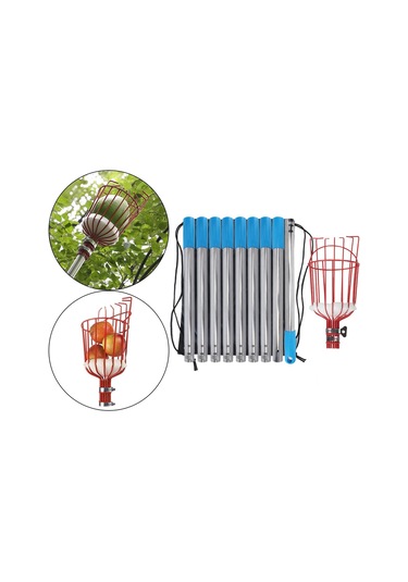 Suntek Meyve Seçici Aracı Bahçesi Için Metal 9-bölüm-11.8ft