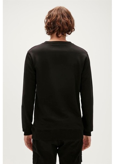 Bad Bear Be Cool Crewneck Erkek Sweatshirt Siyah S-xxl 001