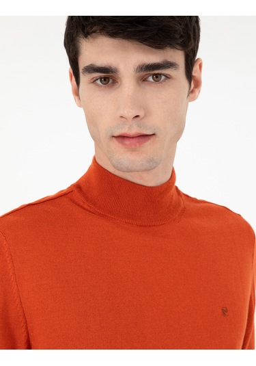 Pierre Cardin Erkek Turuncu Kazak /triko 50296614-vr051 Turuncu