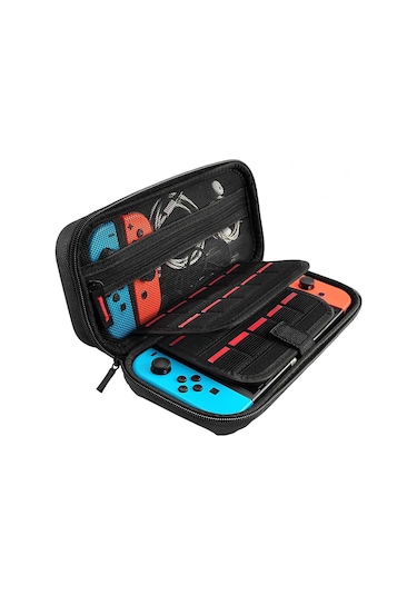 Nintendo Switch/swith Oled Konsolu İçin Taşıma Çantası, Siyah