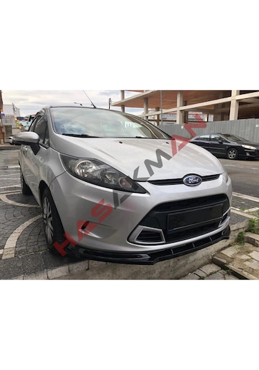 HasAkman Ford Fiesta Basic Ön Tampon Lip Piona Black 2008 - 2012