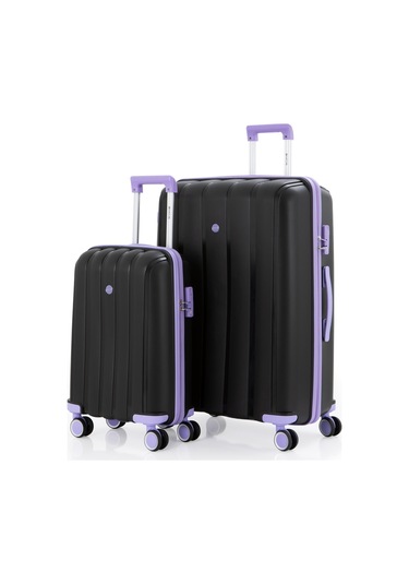 Mçs Polipropilen 2li Valiz Seti Büyük & Kabin V305 S21yy1000077-set 00427 2'li Set Çok Renkli