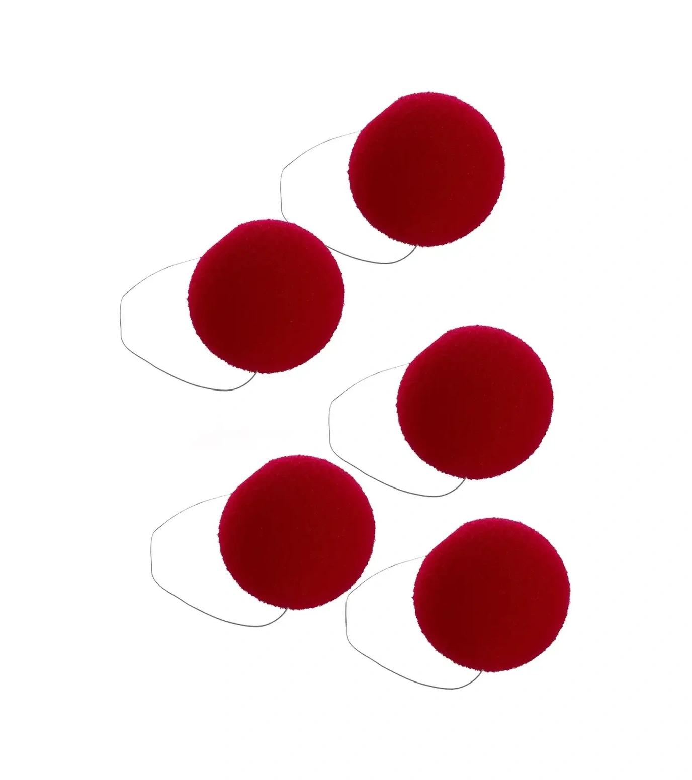 Hahatuska Komedyen Burnu Lastikli, Sünger, 5 Adet 42966253