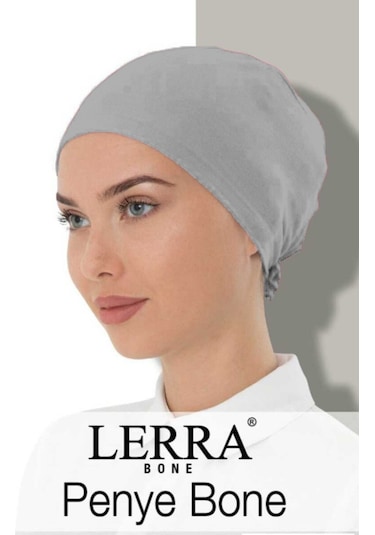 Lerra Dikişli Penye Bone Gri
