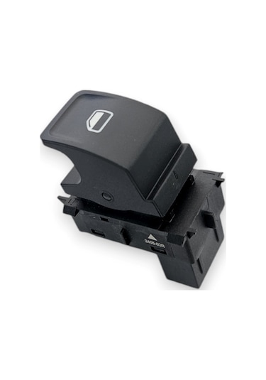 Skoda Rapid 2012-2016 Sol Arka Kapı Cam Düğmesi Yeşil 5ja959855