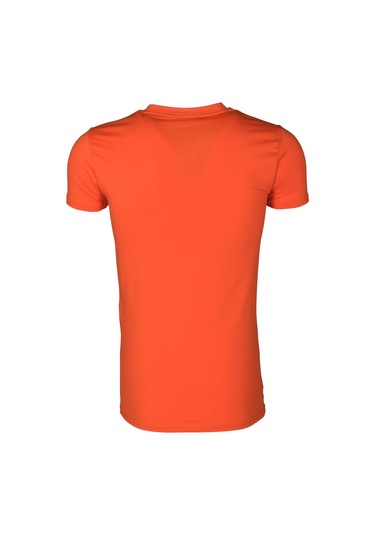Sportface Sf-0004 Sıfır Yaka Kısa Kollu Tişört Turuncu
