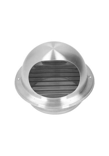 Kangvka Stainless Steel 304 Dış Ventilasyon Kapağı 160mm Yağmur Ve Rüzgar Engeli Duvar Fan Soğutucu Çıkış Kapaklığı