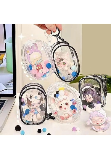 1 Adet Açık Hava Seyahat Veri Kablosu Saklama Kutusu Taşınabilir Koruyucu Kapak Düzenleyici Kutusu Çok İşlevli Kulaklık Veri Kablosu Siyah