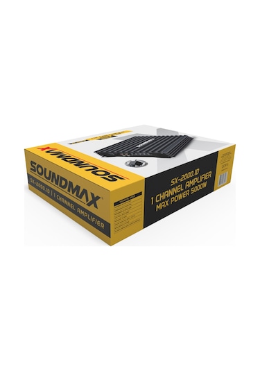 Sx-2000.1D Soundmax 2000 Rms Mono Anfi Bas Kontrol