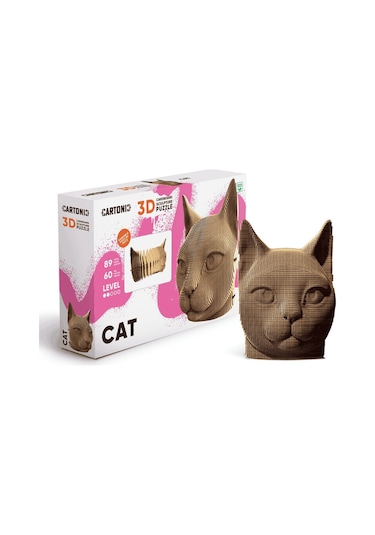 Cartonic 3d Puzzle - Cat