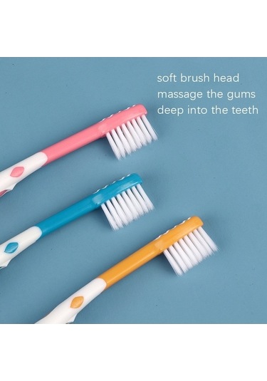 Flybuy Zürafa Set Sarı Saç Raoyı Mavi Kırmızı Karikatür İnce Fırçası Fırçası Diş Diş Çocuk Bebek Adet 3 + + / Bk