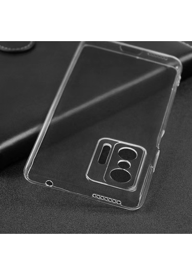 Xiaomi Mi 11T 5G Kılıf Zore Şeffaf İnce ve Esnek Süper Silikon Kılıf