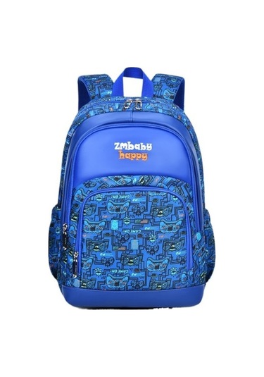 My Topped İlkokul 4-6. Sınıf Çocuk Sırt Çantası, Büyük Kapasiteli, D0k1k0 Mavi Mavi