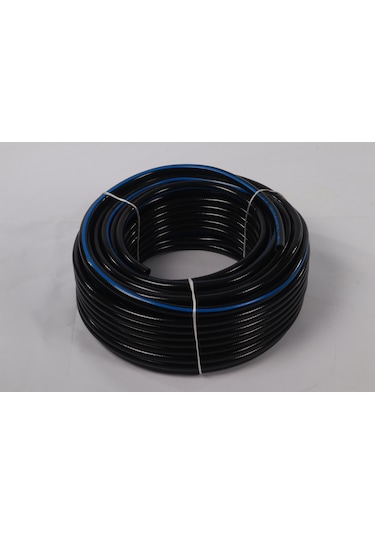 1" ( İç çap 25 mm ) Thermo Kauçuk Örgülü Bahçe Hortumu - 50 Mt.