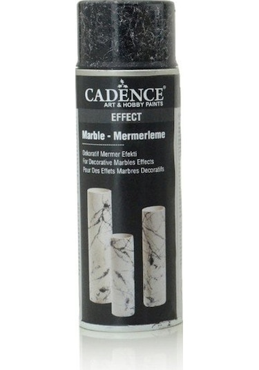 Cadence Sprey Mermer Efekti 200 Ml-Beyaz