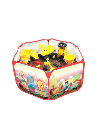 Baby Marine Katlanabilir Top Havuzu + 6 CM 200 Adet Havuz  Topu