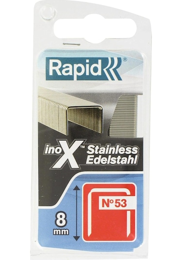 N 53 Rapid Agraf, Yükseklik: 8 Mm, 1080 Adet