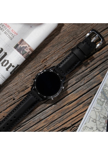 Vagave Huawei Watch 4 GT2EGT3 Pro 20 22 MM Deri Kordon