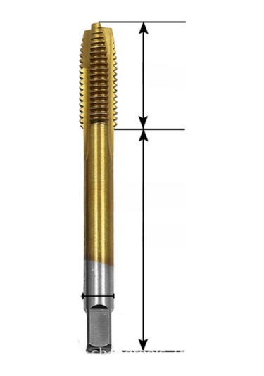 Mufunye M3-m12 Boyutları Hss Matkap Ucu Somun Delici Seti - 7 Parça Delik İçi Vida Kesici, Hızlı Ve Hassas Tapping İşlemleri