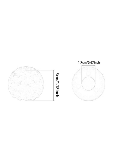 Suntek 2 Adet Seramik Klozet Cıvata Kapakları Kullanışlı Siyah