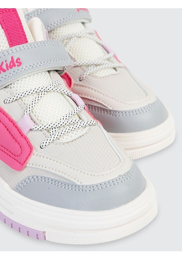 Jump Kız Çocuk Spor Ayakkabı 31-35 Numara Fuşya Fuşya