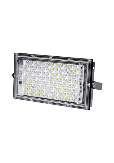 Tenfowee Ip65 Suya Dayanıklı 100w 96 Led Dış Mekan Aydınlatma Spot Lambası, Geniş Işık Açısı, Kolay Montaj Beyaz