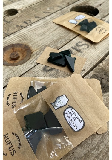 Koyu Yeşil Granül Mum Boyası ( 20 gr )