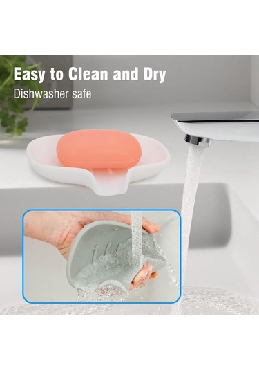 Lemestar Sıvı Sabunu İçin Su Süzme Fonksiyonlu Silikon Kutusu - Hijyenik Ve Pratik Kullanım Diğer