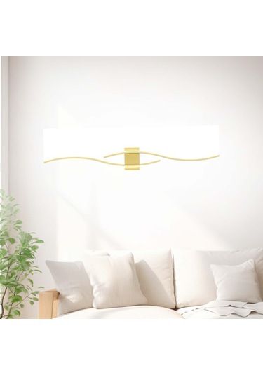 Suntek Modern Led Duvar Işık Makyaj Lambası Ayna Aplik Altın