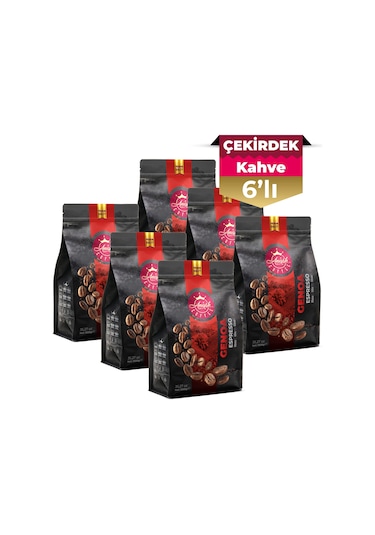 Anisah Genoa Espresso Çekirdek Kahve 6 x 1 KG