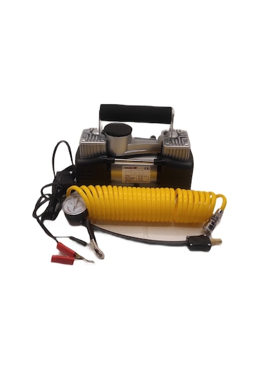 Oto Hava Kompresörü Çift Silindir Profesyonel Tip