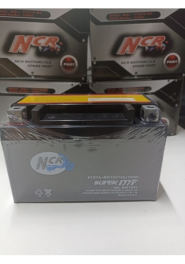 Ncr Ytx7a-bs Scooter 125/150 Yatık Akü