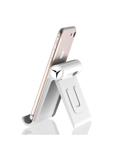 Joyhub Cep Telefonu Tablet Tutucu Başucu Masaüstü Evrensel Çok Fonksiyonlu Taşınabilir Sevimli Tutucu Beyaz Var Direksiyon