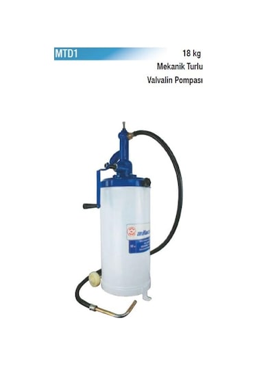 Mitacan Mekanik Turlu Valvolin Pompası 18 Kg. Mtd1