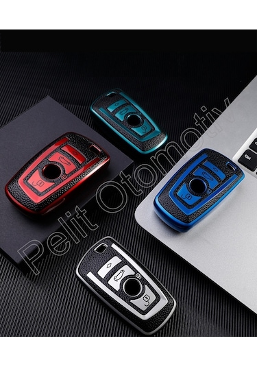 Bmw M3 M4 E34 E90 Anahtar Kılıfı Süperlüx Keyless Gümüş