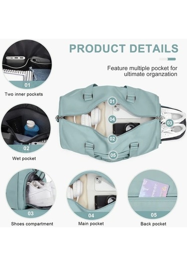 Sandwich Dark Kahve Renkli Motion003 Büyük Nylon Seyahat Bavulu Çok Cepli Ayakkabı Bölmeli Kapasiteli Koyu Kahverengi