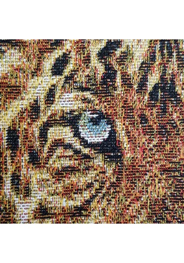 K48-Dokuma Goblen Kırlent Kılıfı