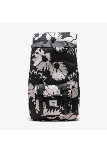 Herschel Little America Mid Flowers Unisex Siyah Sırt Çantası 11391 Siyah