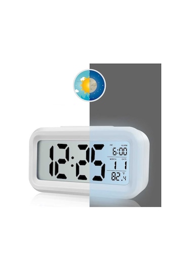 Diwu Optik Masaüstü Saat Takvim Termometre