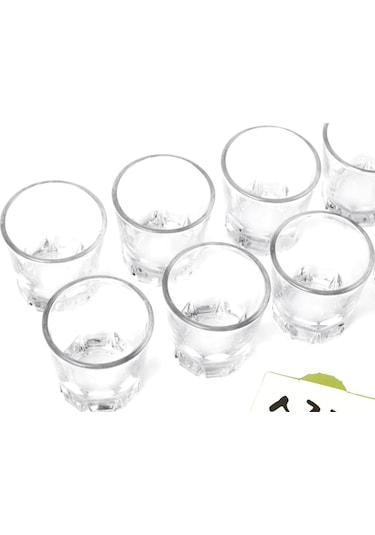 Cam 2'li Konik Shot Bardağı Soju Shot Bardakları Seti Aşk