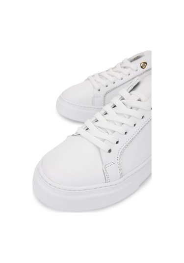 Tamer Tanca Kadın Hakiki Deri Beyaz Sneakers & Spor Ayakkabı 04 502 Bn Ayk Y25 Beyaz Beyaz