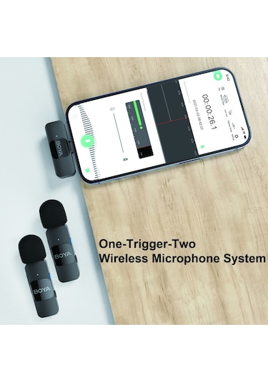 Boya By-v20 One-trigger-two 2.4g Kablosuz Mikrofon