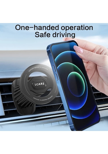 Boatshop1 Araba Telefon Tutucu Manyetik Ct20 C3 Hava Kanalı Anti Shake Destek Standı İphone Uyumlu 16 15 14 13 12 Pro Max Plus Magsafe Kılıf Uygun