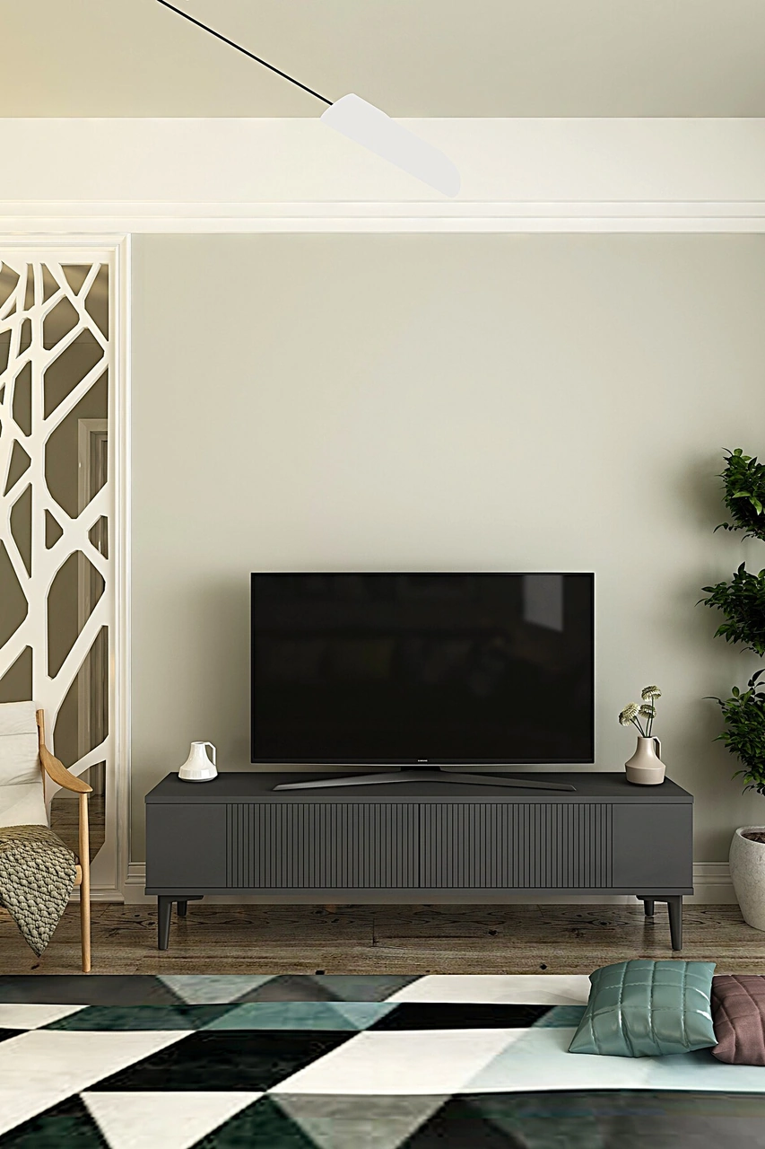 Tsa1203a - Corsatv120 Tv Stand, Tv Sehpası Antrasit 120cm Antrasit